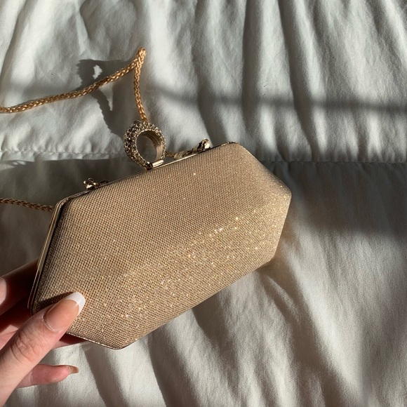 Charming Charlie Handbags - Charming Charlie sparkly diamond shoulder bag